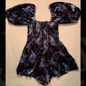 NWT Urban Outfitters Multi Colored Romper
